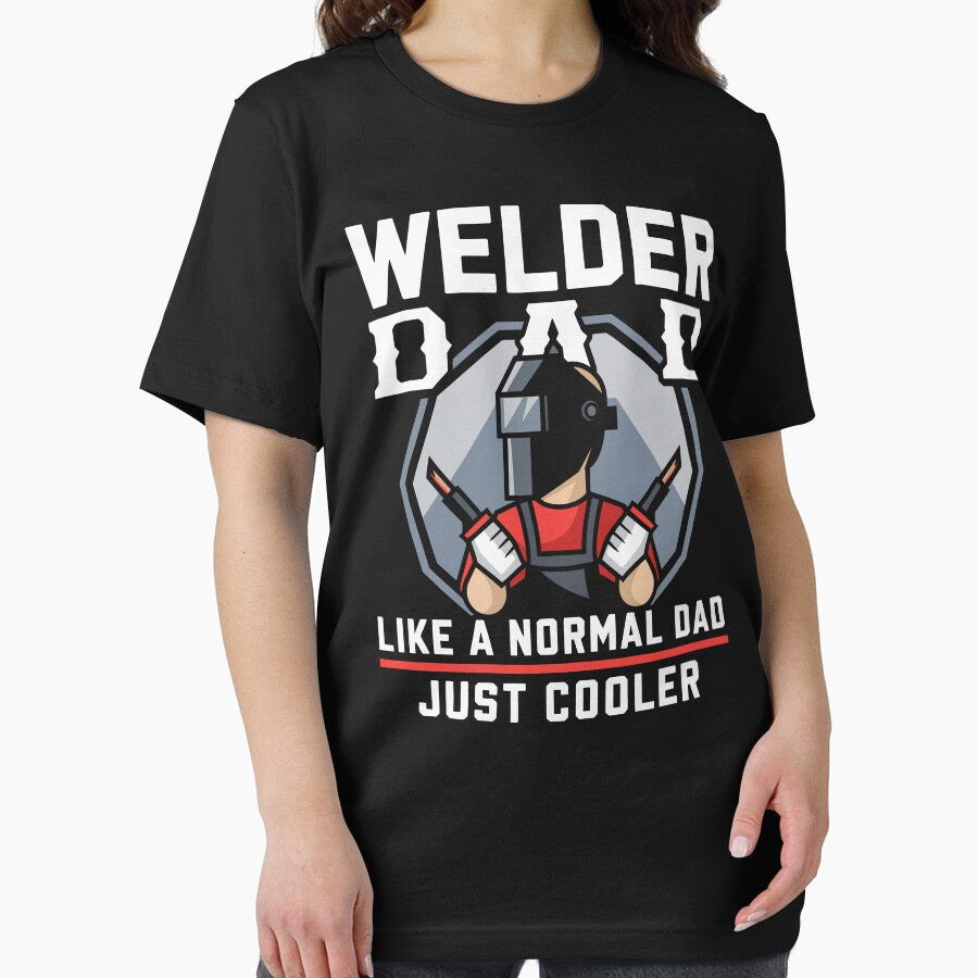 Welder Dad – Like a Normal Dad, Just Cooler by tmerchtrends T-Shirts, Hoodie, Sweatshirt | BlankRebels.com (Image 2)
