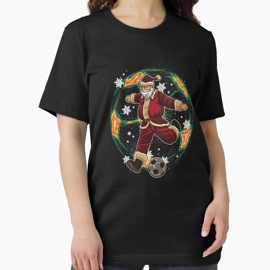Soccer Playing Santa Claus - Christmas Soccer Team by anziehend