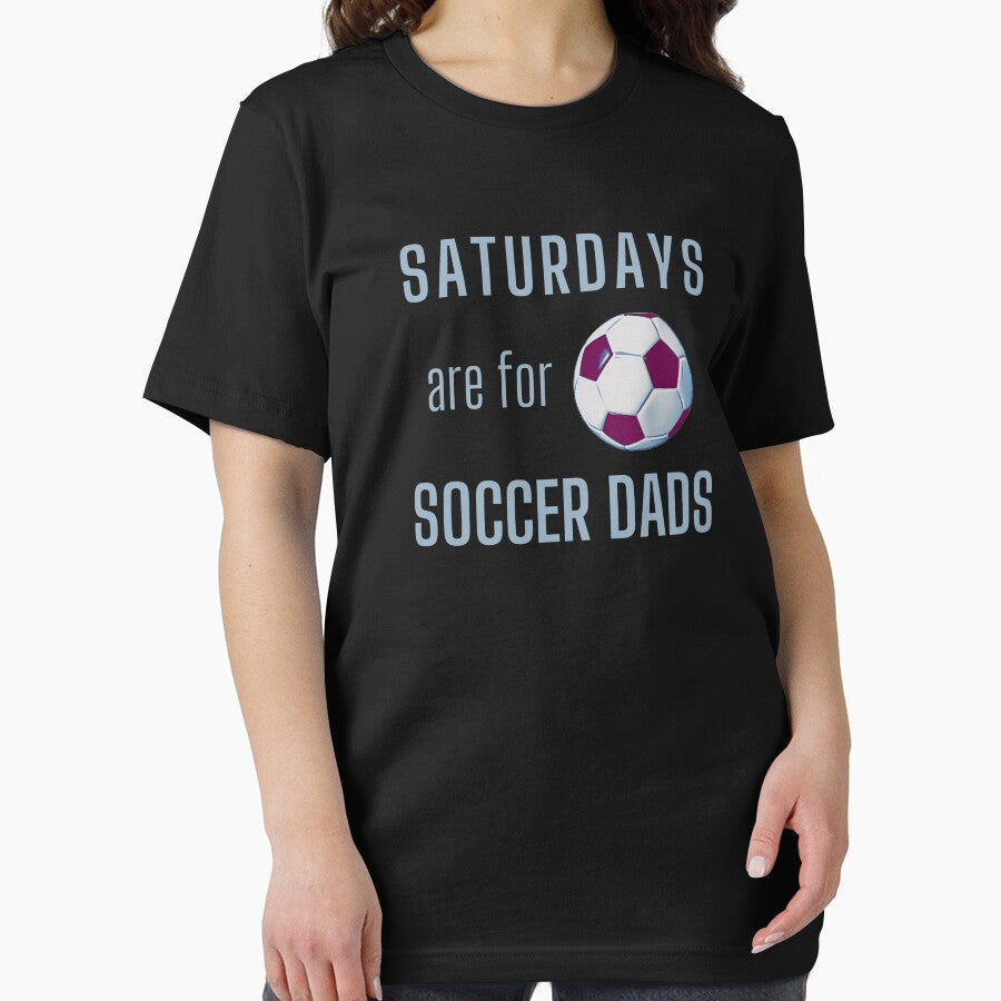 Saturdays Are For Soccer Dads - Light Blue by ryanwfraser