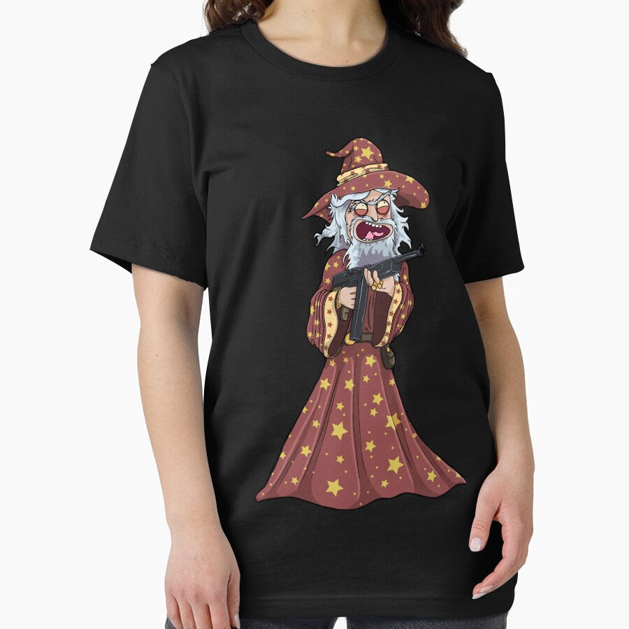 The Wizard of the Gilded Barrage by SideQuest - Scribbled Chaos! T-Shirts, Hoodie, Sweatshirt | BlankRebels.com (Image 2)