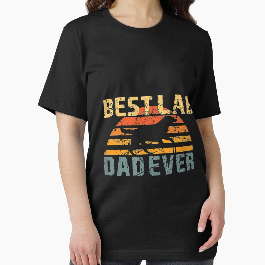 Best Lab Dad Ever Retro Vintage Labrador Dog Father TShirt39 T-Shirts, Hoodie, Sweatshirt