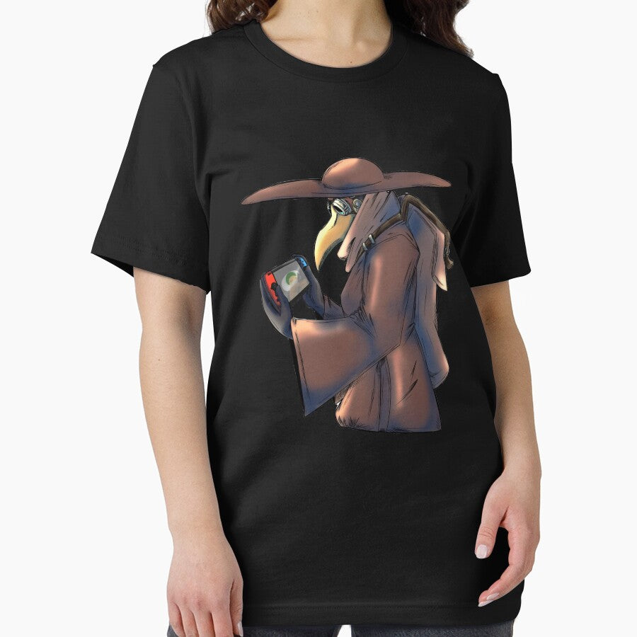 Plague Doctor Playing Games by PlagueCity T-Shirts, Hoodie, Sweatshirt | BlankRebels.com (Image 2)