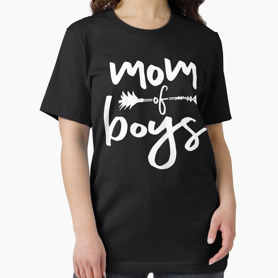 Womens Mom Of Boys Life S For Women Cute Mothers Day Gift by ArtsByMichelle T-Shirts, Hoodie, Sweatshirt (Image 2)