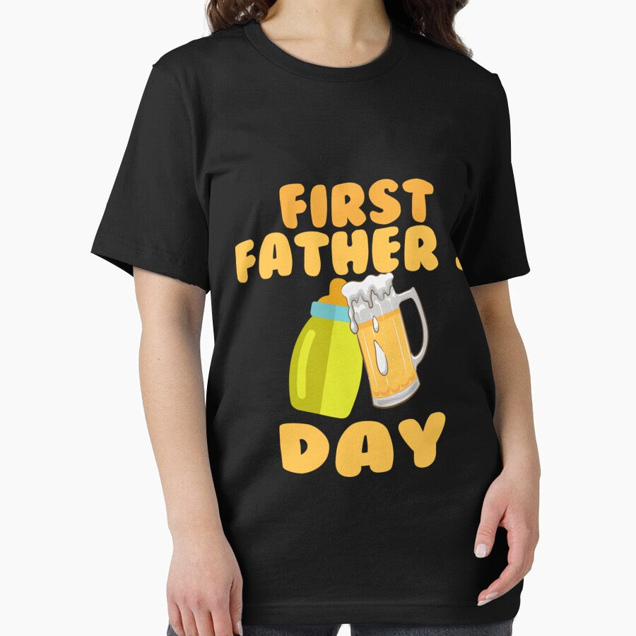Father and Baby, My First Father's Day by copleybuheid T-Shirts, Hoodie, Sweatshirt | BlankRebels.com (Image 2)