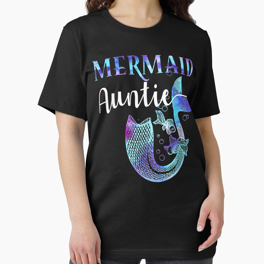 Niece'S Birthday Outfit Funny Mermaid Auntie by DianaStudio T-Shirts, Hoodie, Sweatshirt | BlankRebels.com (Image 2)
