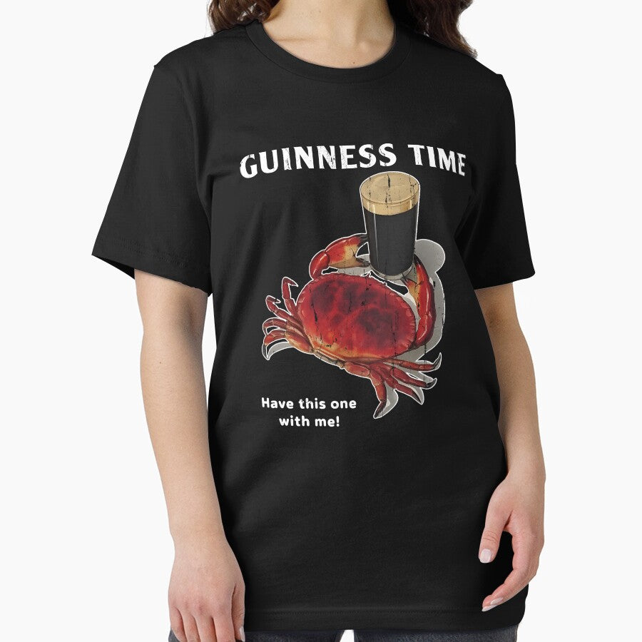 Guinness Time Crab T-Shirts, Hoodie, Sweatshirt