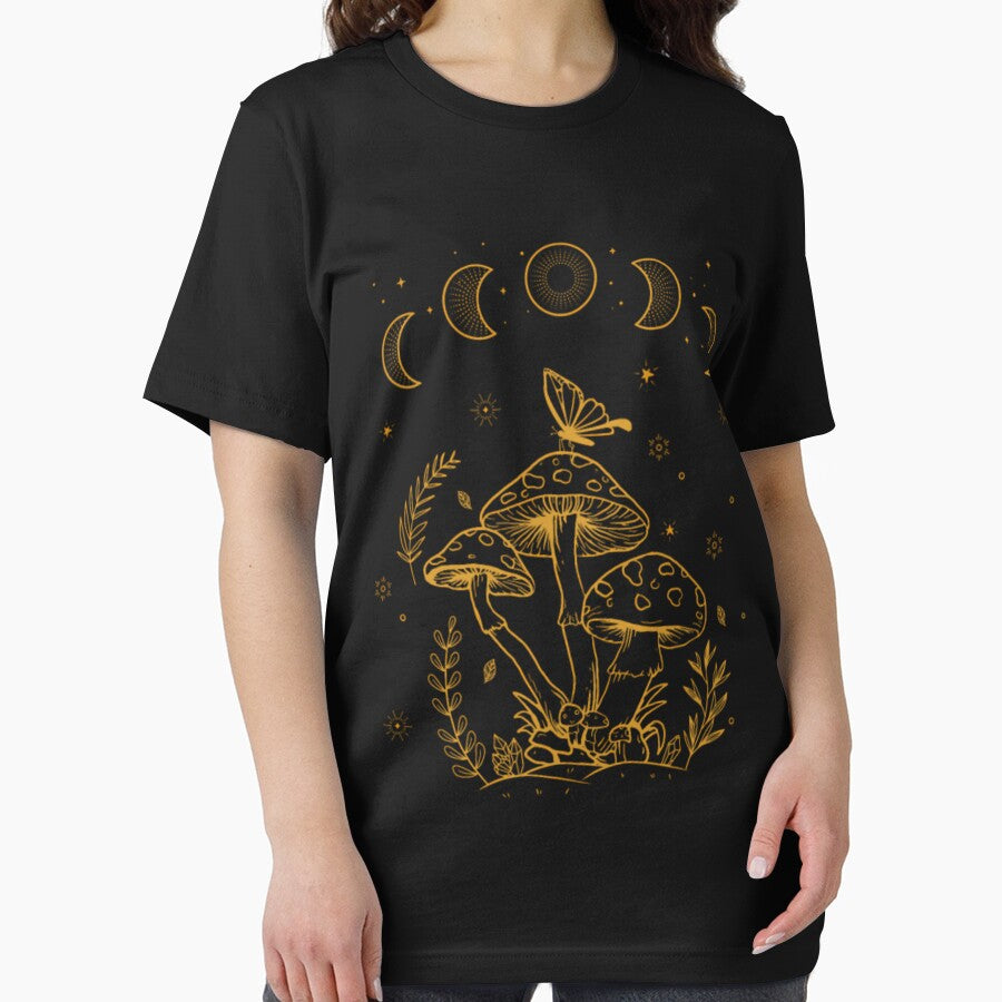 Cottagecore Dark Academia Aesthetic Mushroom by muterialvarai T-Shirts, Hoodie, Sweatshirt | BlankRebels.com (Image 2)