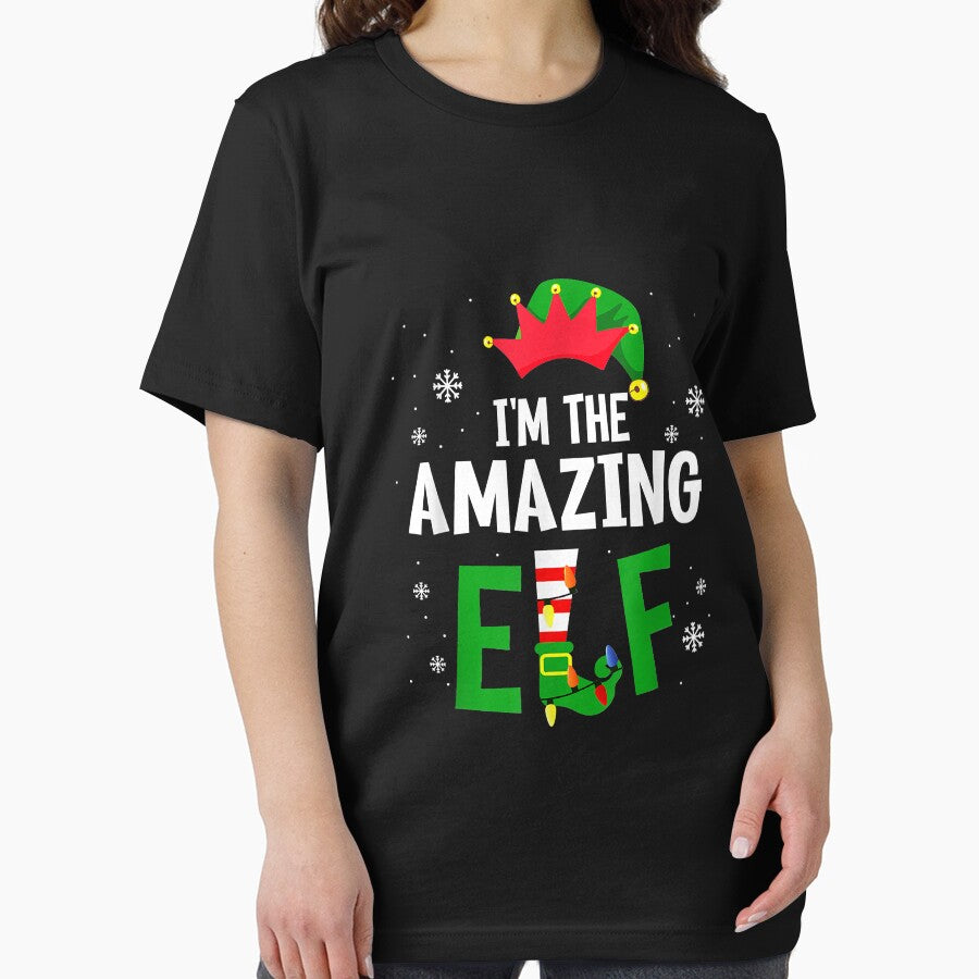 I'm The Amazing Elf Matching Family Group Christmas by virnmjan T-Shirts, Hoodie, Sweatshirt | BlankRebels.com (Image 2)