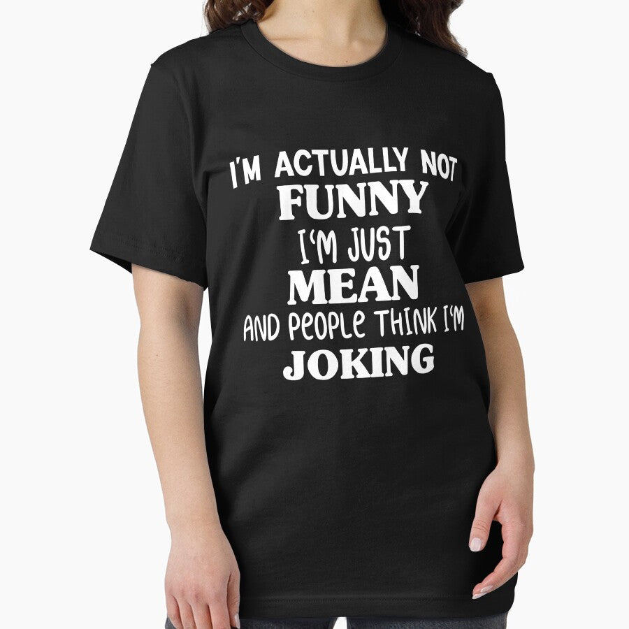 Sarcasm Office Humor- I'm Actually Not Funny I'm Just Mean and people think I'm joking by azzeddine  ⭐⭐⭐⭐⭐... (Image 2)