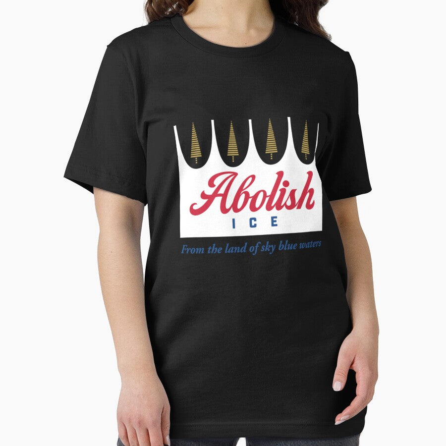 Abolish ICE From The Land Of Sky Blue Waters Minnesota by moabeArtistic T-Shirts, Hoodie, Sweatshirt (Image 2)