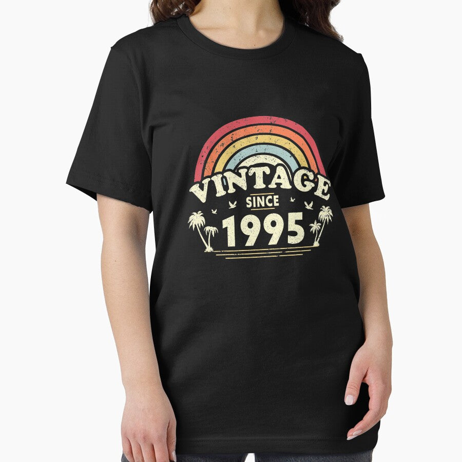 Vintage Since 1995, Birthday Gift For Men And Women, Retro Print by PackAPunch T-Shirts, Hoodie, Sweatshirt (Image 2)