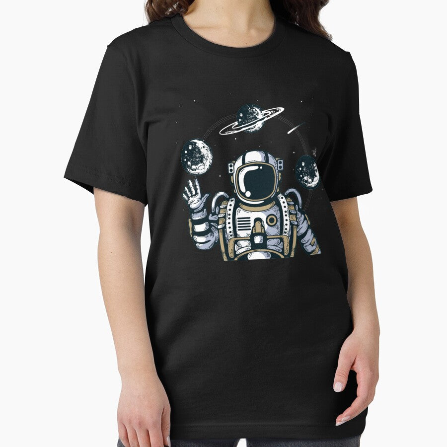 Spaceman on the Space by Ramon Bednar T-Shirts, Hoodie, Sweatshirt | BlankRebels.com (Image 2)