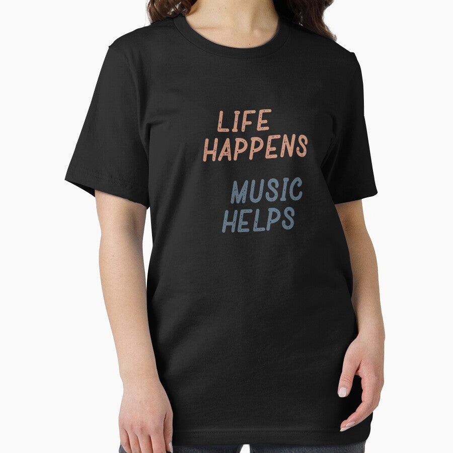 Life Happens Music Helps by Comstock Design Co.