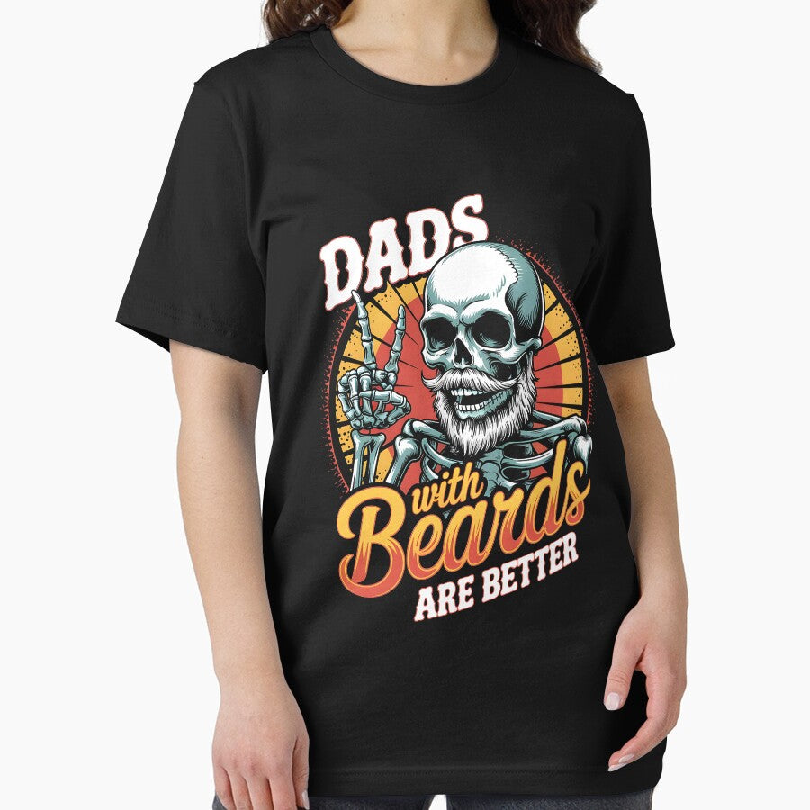 Dads With Beard Are Better , Dad Life by vintagearttee T-Shirts, Hoodie, Sweatshirt | BlankRebels.com (Image 2)