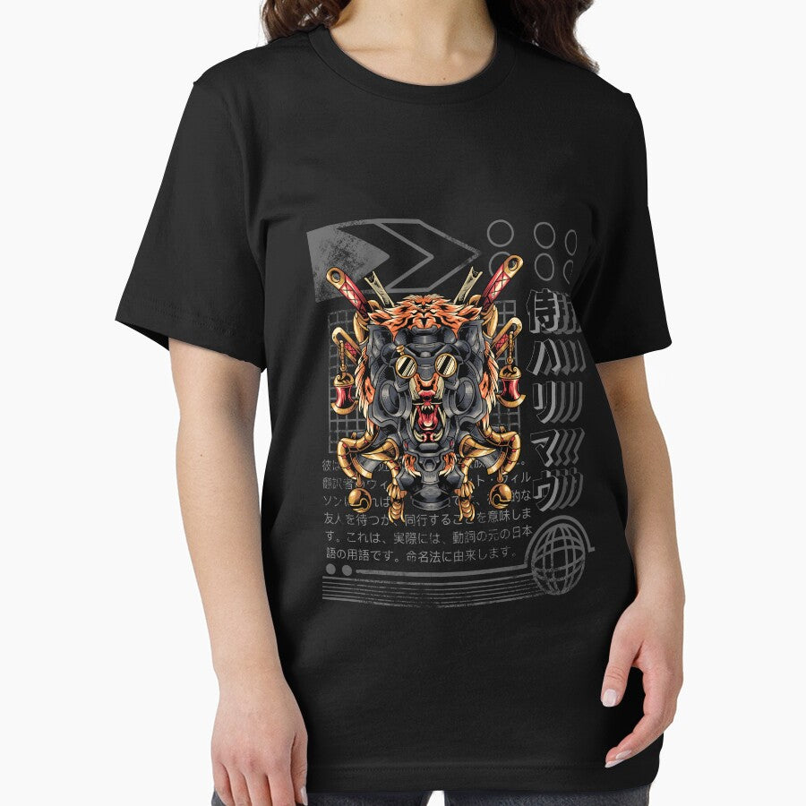 Tiger samurai robot by Bayuktx T-Shirts, Hoodie, Sweatshirt | BlankRebels.com (Image 2)