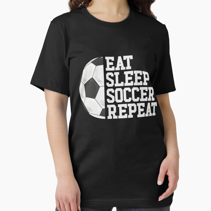 Eat Sleep Soccer Repeat Soccer Player Girls Boys Soccer Gear by DynamicDesign