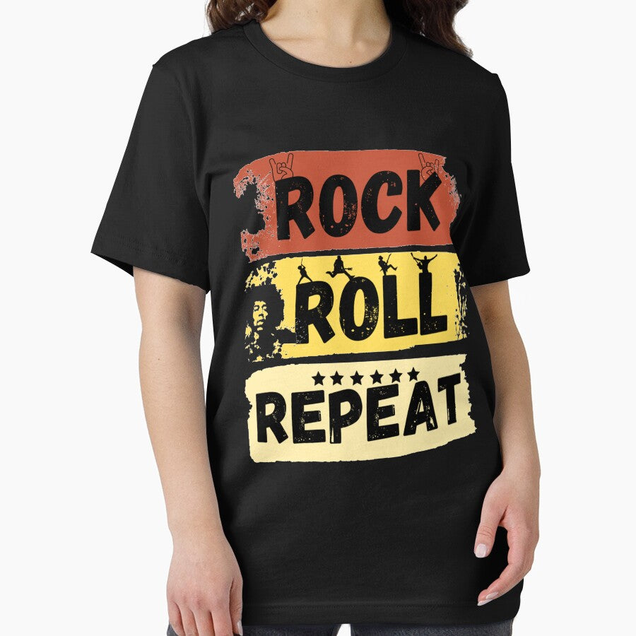 Rocknroll : Rock Roll Repeat T-Shirts, Hoodie, Sweatshirt