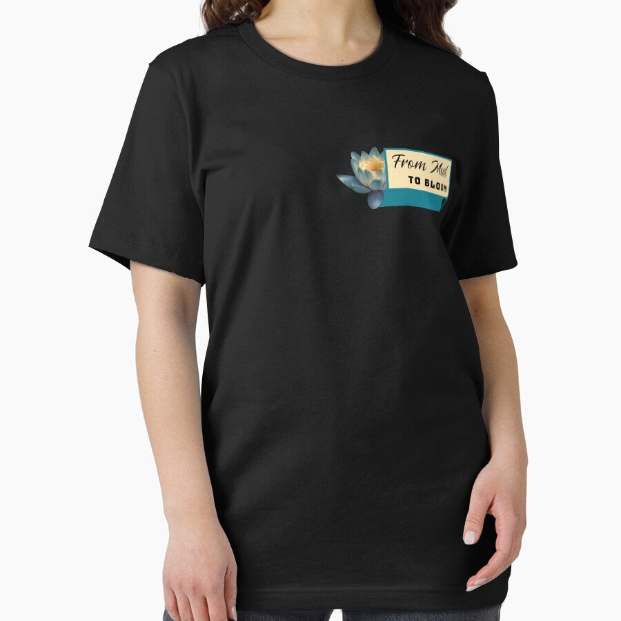 From Mud to Bloom: Lotus Yoga by LyricsWear T-Shirts, Hoodie, Sweatshirt | BlankRebels.com (Image 2)
