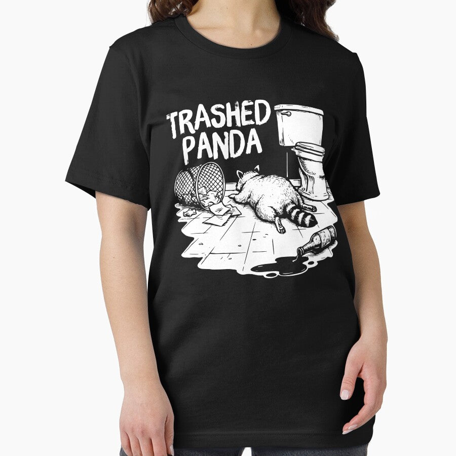 Trashed Panda Funny Drunk Raccoon Meme by gunaone-design T-Shirts, Hoodie, Sweatshirt | BlankRebels.com (Image 2)