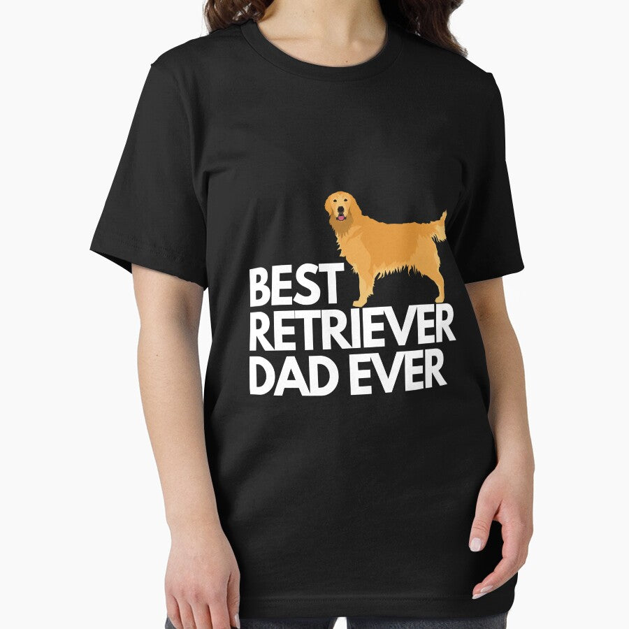 Best golden retriever dad ever quote Funny retriever dad saying by OneTimeEngineer T-Shirts, Hoodie, Sweatshirt (Image 2)
