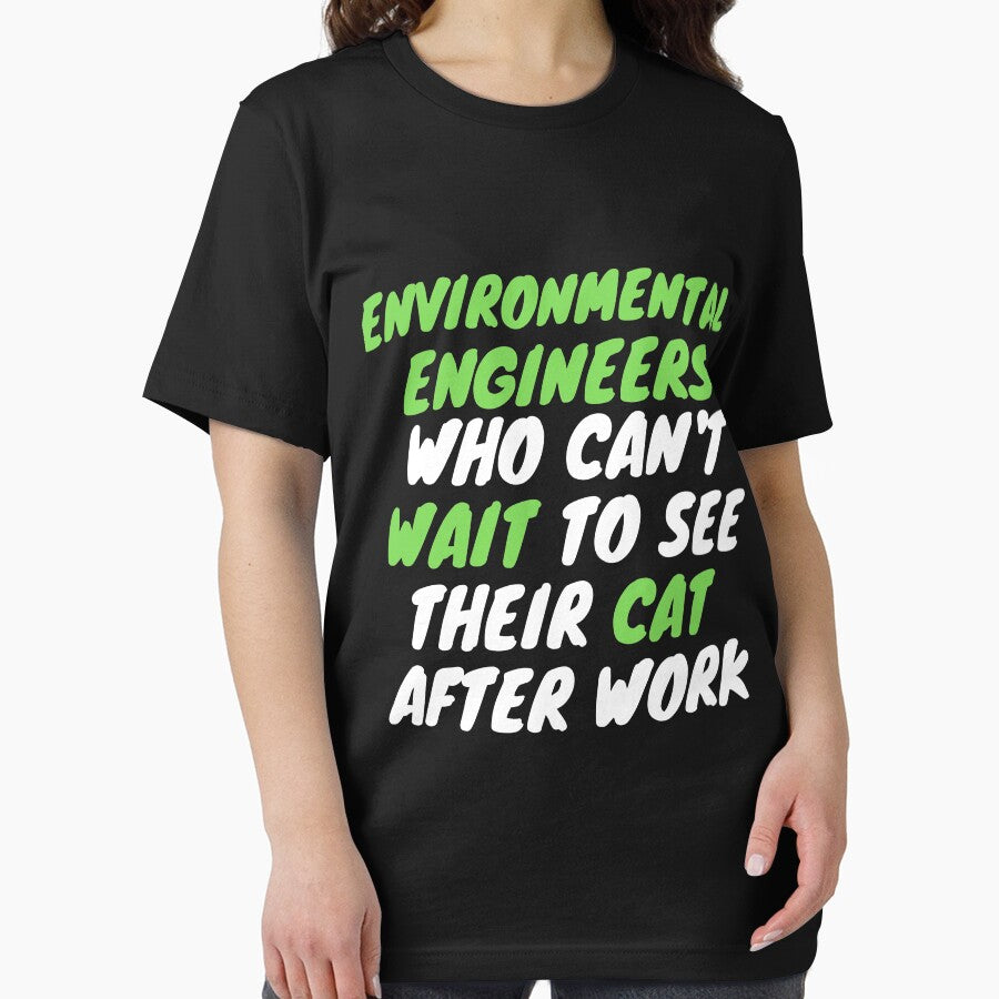 environmental engineer cat after work by SnowballStep T-Shirts, Hoodie, Sweatshirt | BlankRebels.com (Image 2)