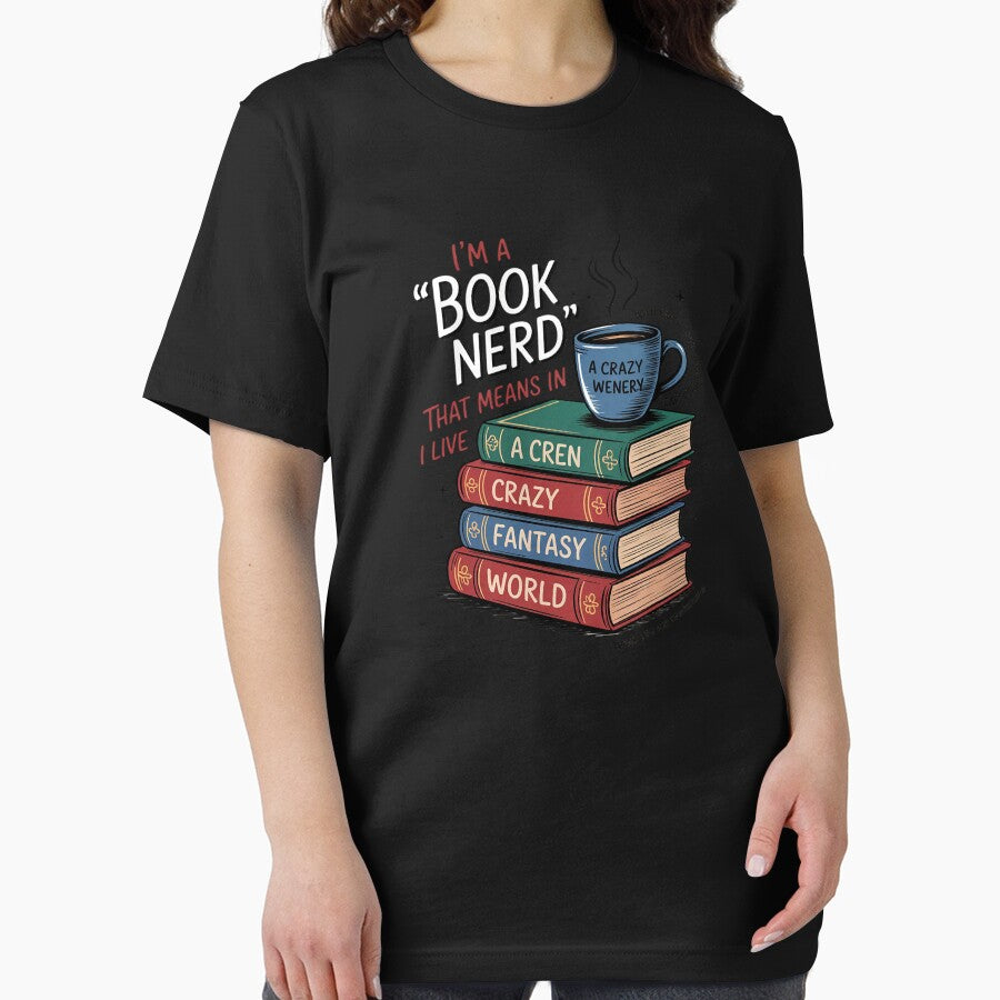 I'm a Book Nerd - Book Lover - Literature by SyntaxClaw T-Shirts, Hoodie, Sweatshirt | BlankRebels.com (Image 2)