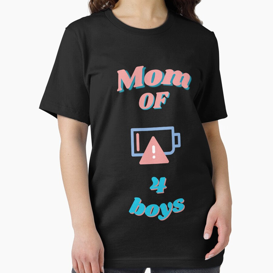 Mom of 4 boys by snarkoriginals T-Shirts, Hoodie, Sweatshirt | BlankRebels.com (Image 2)
