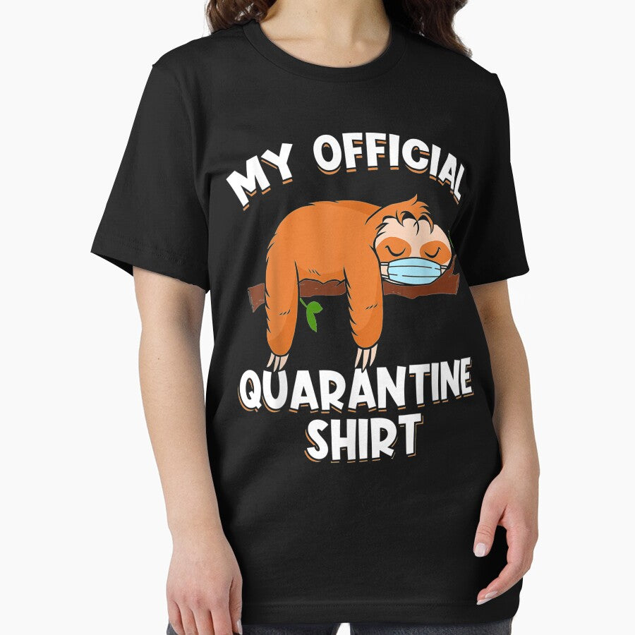 My Official Quarantine Sloth Face Mask Gift by BlakenKart T-Shirts, Hoodie, Sweatshirt | BlankRebels.com (Image 2)