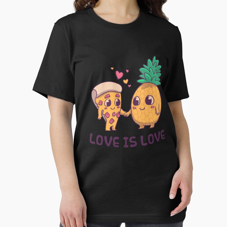 Love is Love Pineapple Pizza by TED-DESIGN T-Shirts, Hoodie, Sweatshirt | BlankRebels.com (Image 2)