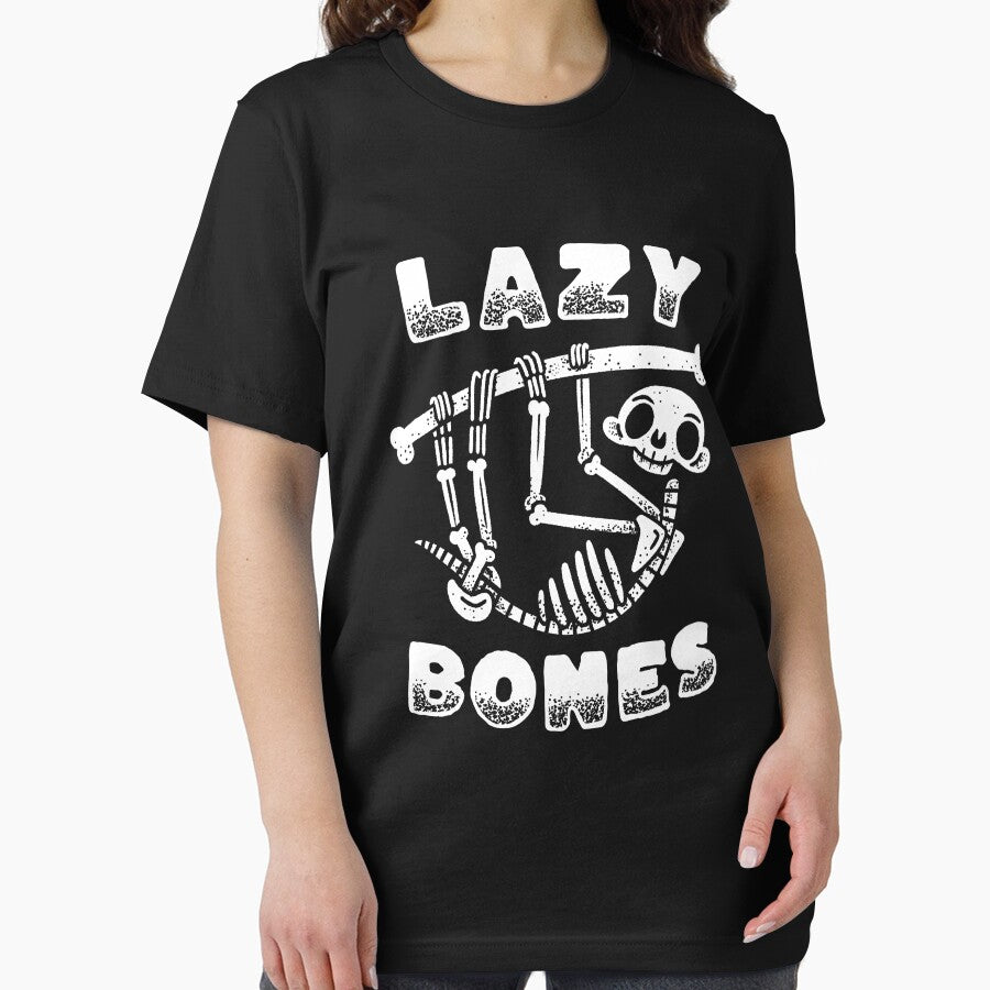 Lazy Bones Spooky Cute Skeleton Sloth by abowersock
