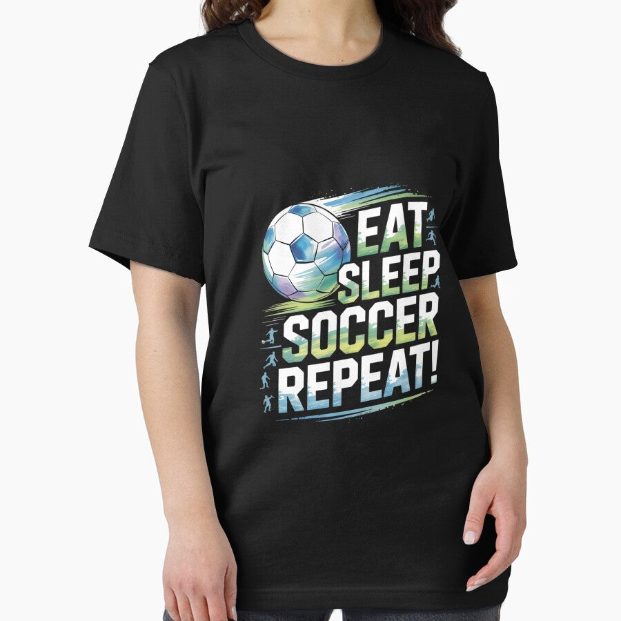 Soccer Eat Sleep Soccer Repeat Boys Youth Kids by Belkisallen