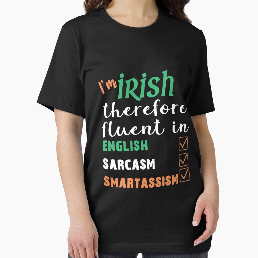 Top Fun Irish Smartassim Paddys Day Design by LGamble12345 T-Shirts, Hoodie, Sweatshirt | BlankRebels.com (Image 2)