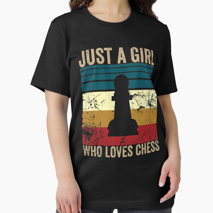 Vintage just a girl who loves chess by noahs-shop T-Shirts, Hoodie, Sweatshirt | BlankRebels.com (Image 2)