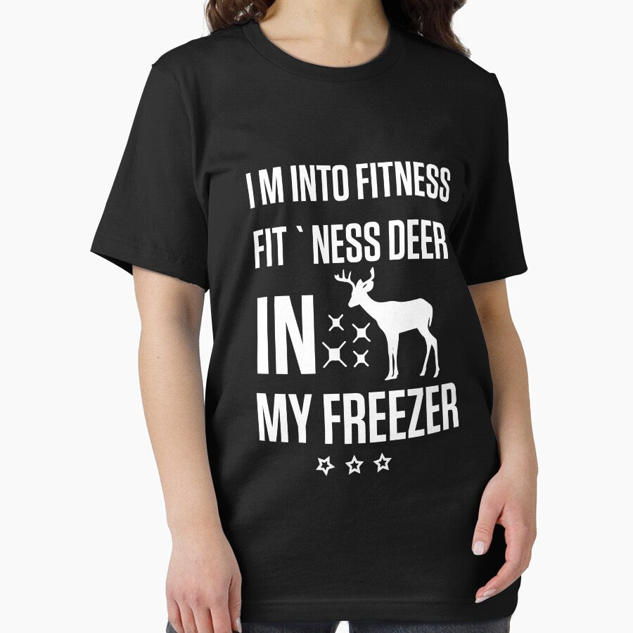 I'm Into Fitness Fit'Ness Deer In My Freezer by goodprints shop T-Shirts, Hoodie, Sweatshirt | BlankRebels.com (Image 2)