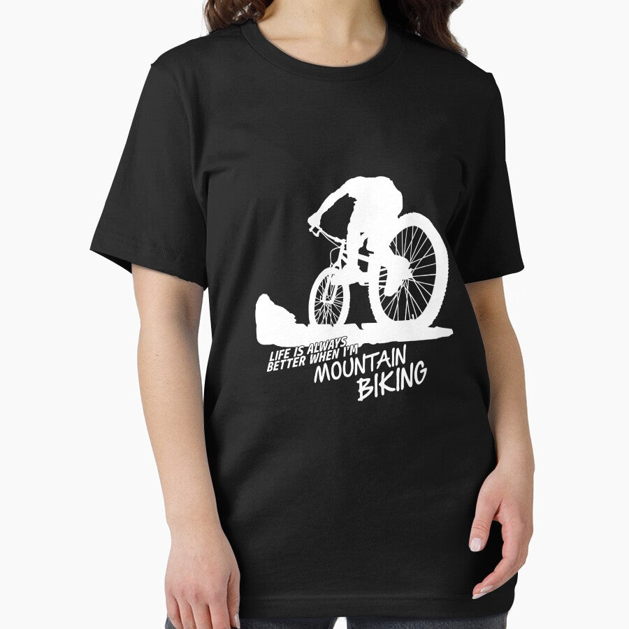 Life is better when i'm mountain biking by Christopher Taylor T-Shirts, Hoodie, Sweatshirt | BlankRebels.com (Image 2)