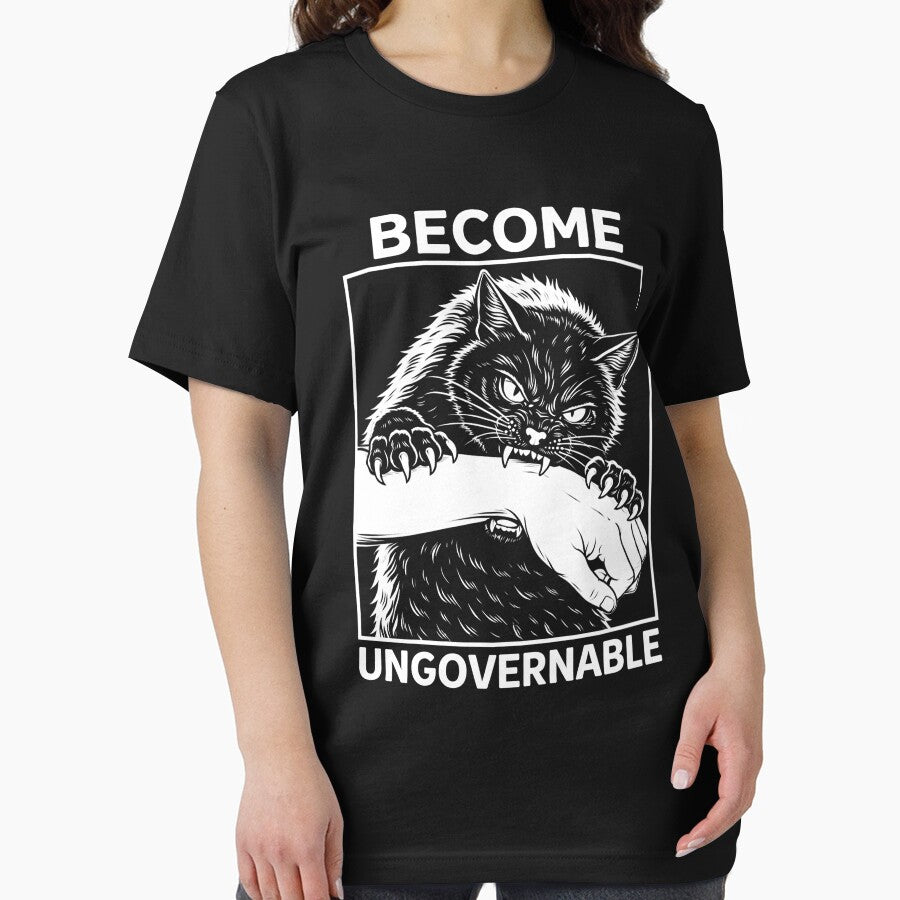 Become Ungovernable cat by Kladhadredo T-Shirts, Hoodie, Sweatshirt | BlankRebels.com (Image 2)