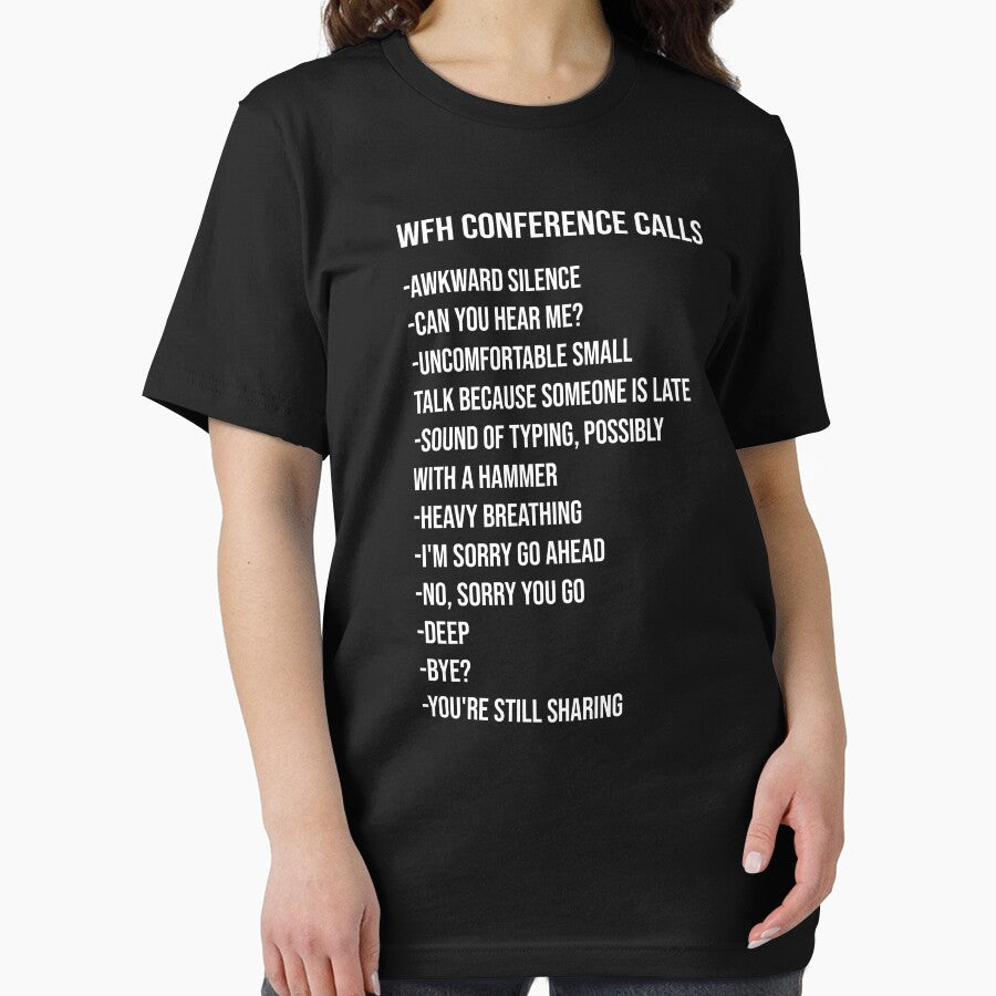 WFH Conference Calls by Shopini T-Shirts, Hoodie, Sweatshirt | BlankRebels.com (Image 2)