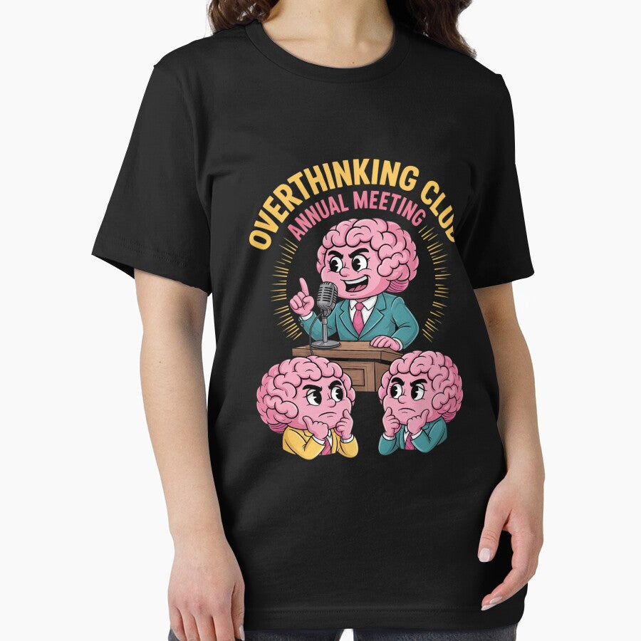 Overthinking Club Annual Meeting Neuro Brain Meeting by FndPardaL T-Shirts, Hoodie, Sweatshirt | BlankRebels.com (Image 2)