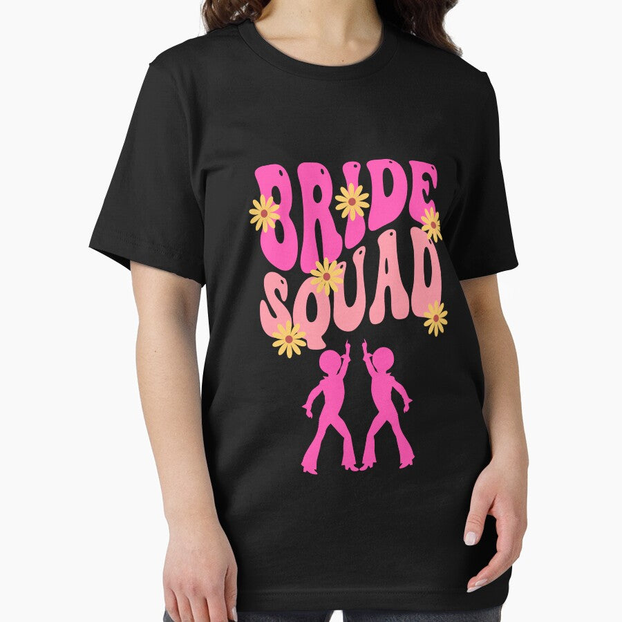 Bride Squad Retro by RockBeeDesigns T-Shirts, Hoodie, Sweatshirt | BlankRebels.com (Image 2)