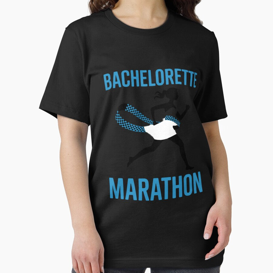 Bachelorette Marathon Running Bride Bridal Party Graphic by PeteHomenick T-Shirts, Hoodie, Sweatshirt (Image 2)