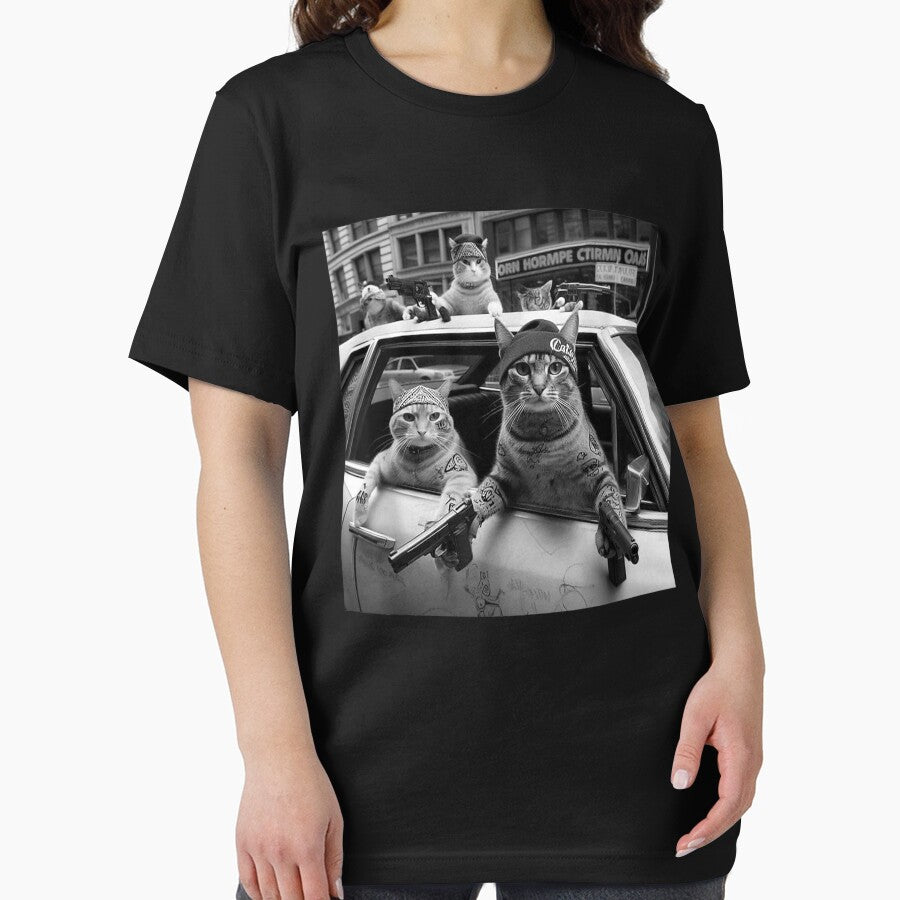 Funny Gangster Cats Street T-Shirts, Hoodie, Sweatshirt