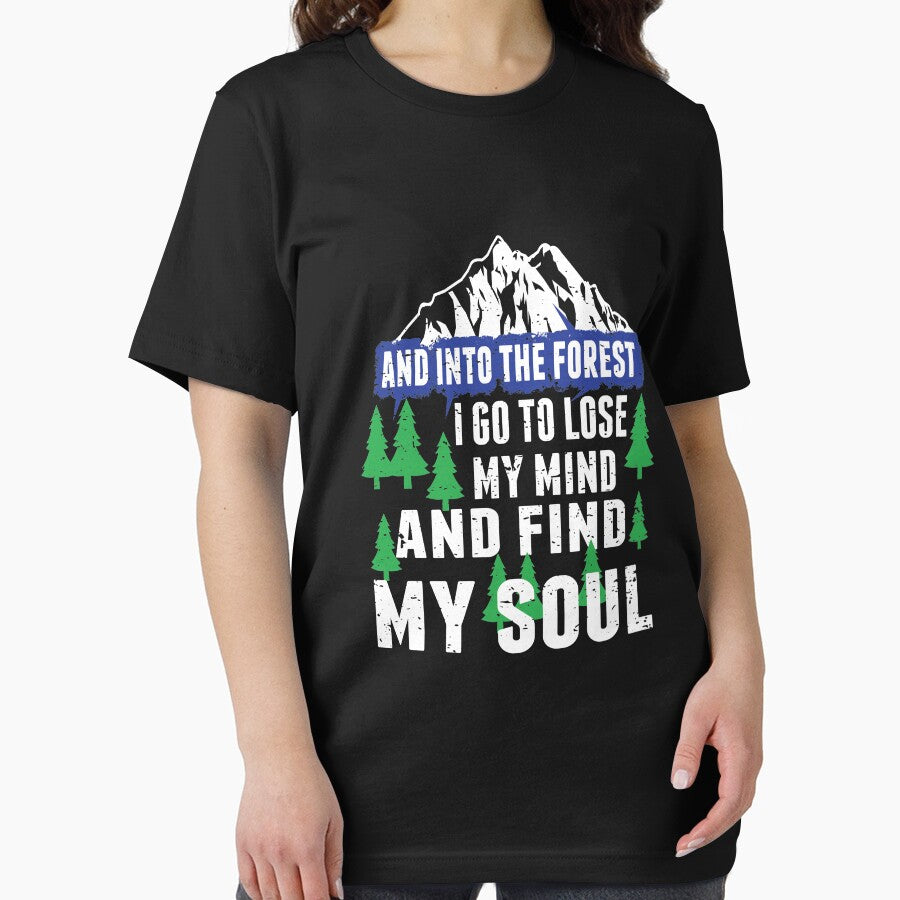 Cool Camping Hiking Gift Into The Forest I Go Campfire Camping Gift- Funny Camping Shirt ,Camping Tees, Camp T... (Image 2)