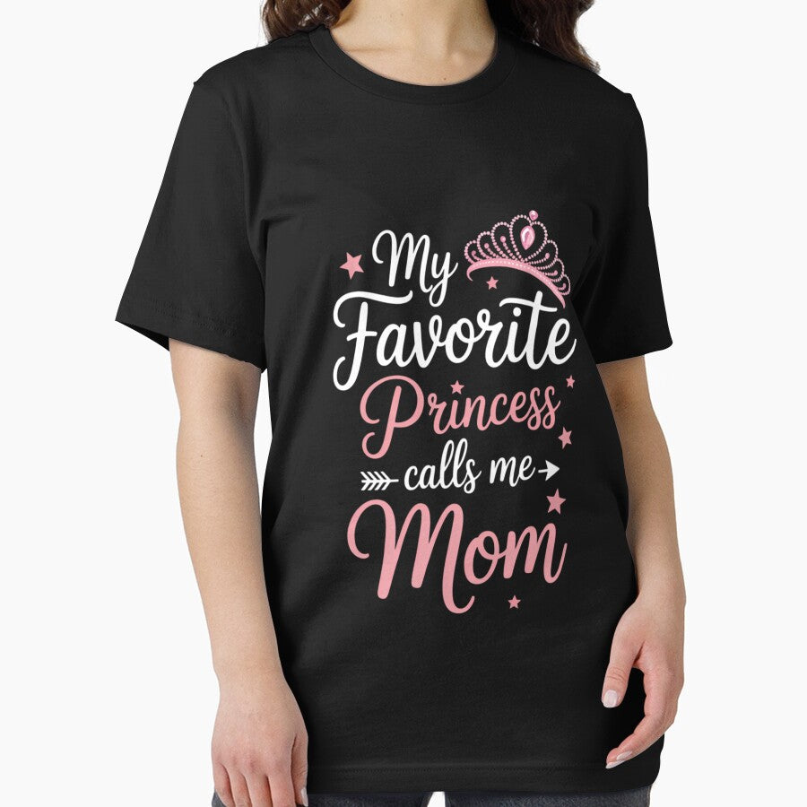 My Favorite Princess Calls Me Mom Mom Daughter by Morphologiona T-Shirts, Hoodie, Sweatshirt | BlankRebels.com (Image 2)