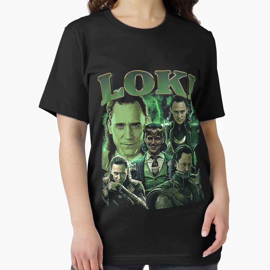 Loki Laufeyson Vintage Bootleg Essential by LukasHoppe T-Shirts, Hoodie, Sweatshirt | BlankRebels.com (Image 2)