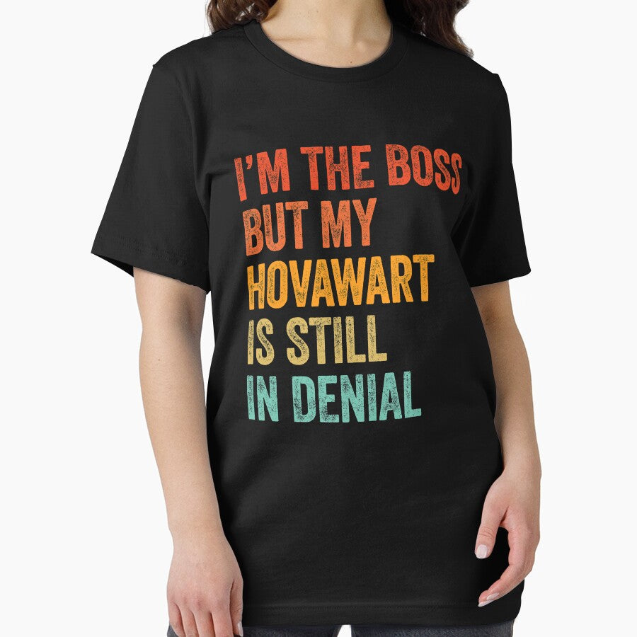 I'm The Boss But My Hovawart Is Still In Denial - Funny Hovawart Dog Gift by Guarddogdrive T-Shirts, Hoodie,... (Image 2)