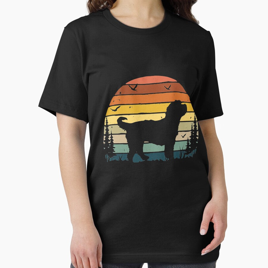 Bernedoodle Dog Lover Vintage Retro Funny T-Shirt by TomahawkV10