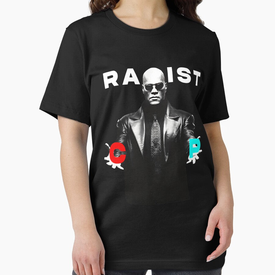 R.a.c.i.s.t Unisex Red Or Blue P.I.L.L Morpheus Meme by hiagraph T-Shirts, Hoodie, Sweatshirt | BlankRebels.com (Image 2)