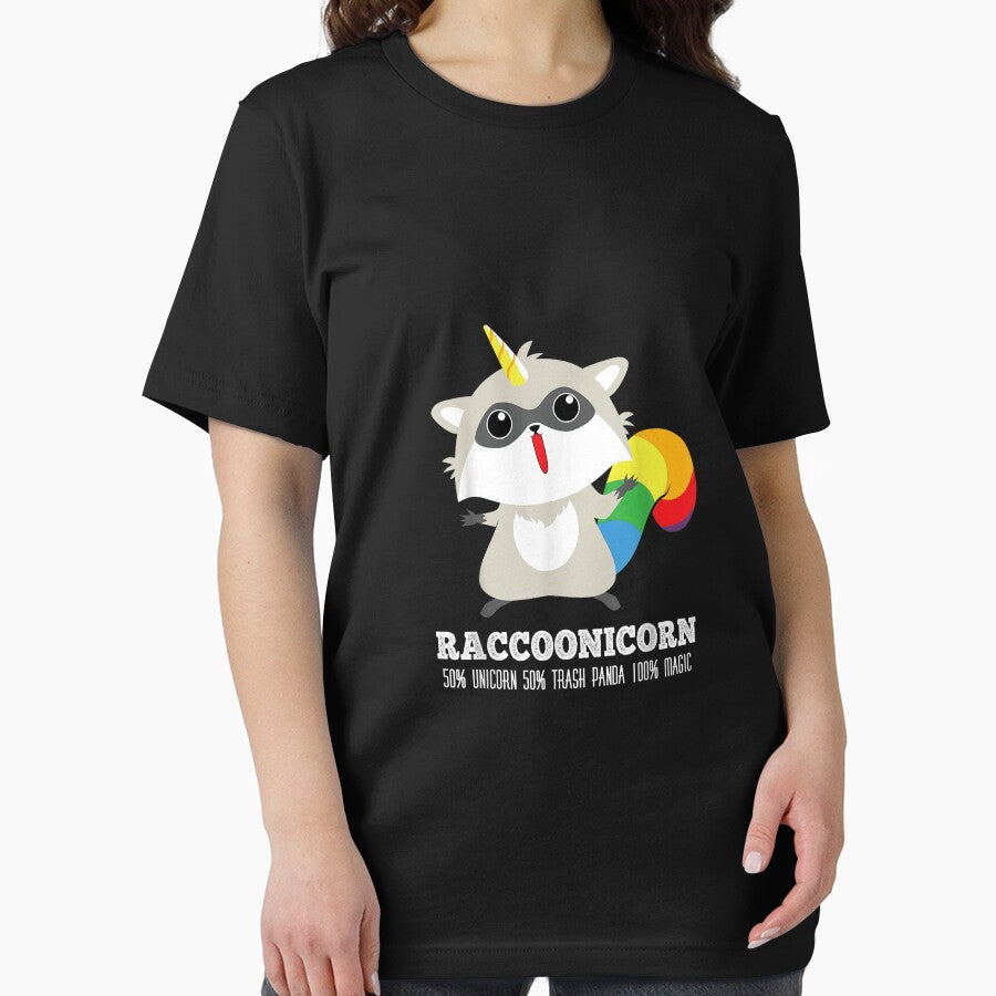 Racoonicorn Funny Trash Panda Raccoon With Unicorn Horn by YolandaRoberts T-Shirts, Hoodie, Sweatshirt (Image 2)