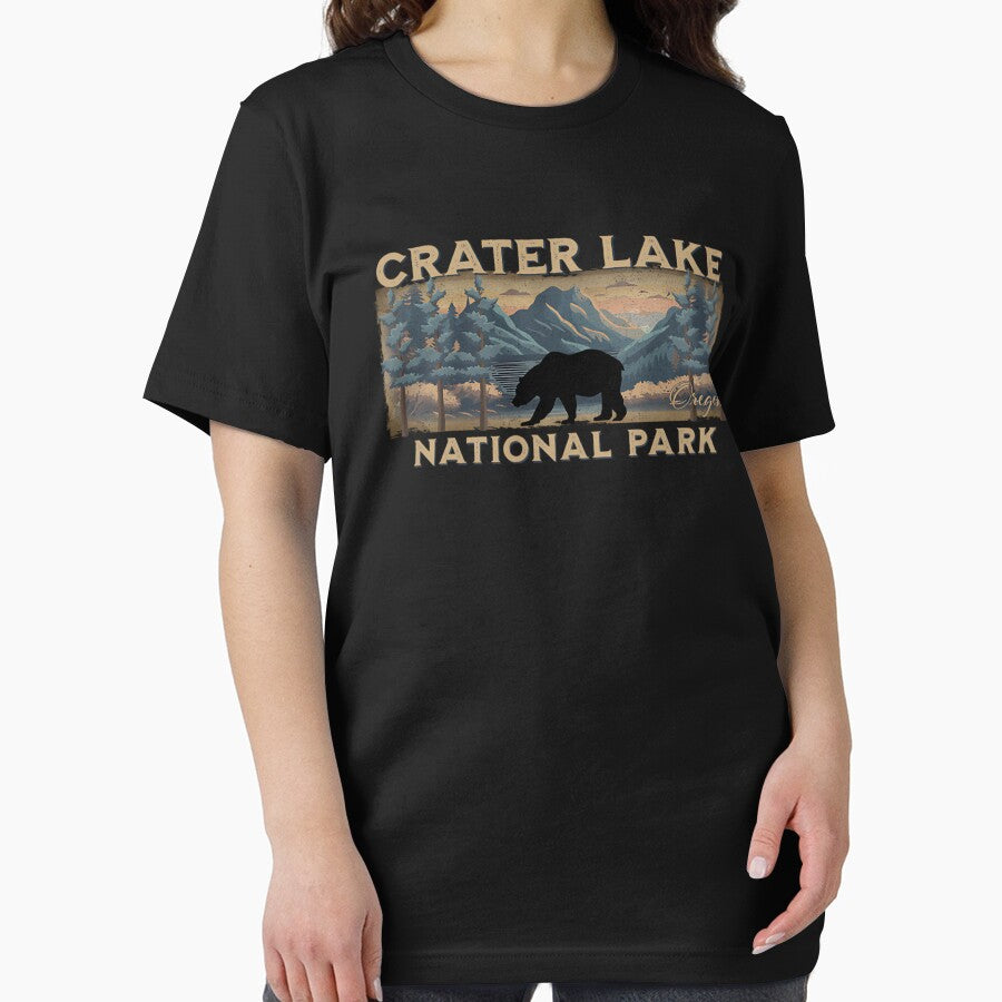 Vintage Crater Lake National Park Oregon Novelty Souvenir by Marguritesuzy T-Shirts, Hoodie, Sweatshirt (Image 2)