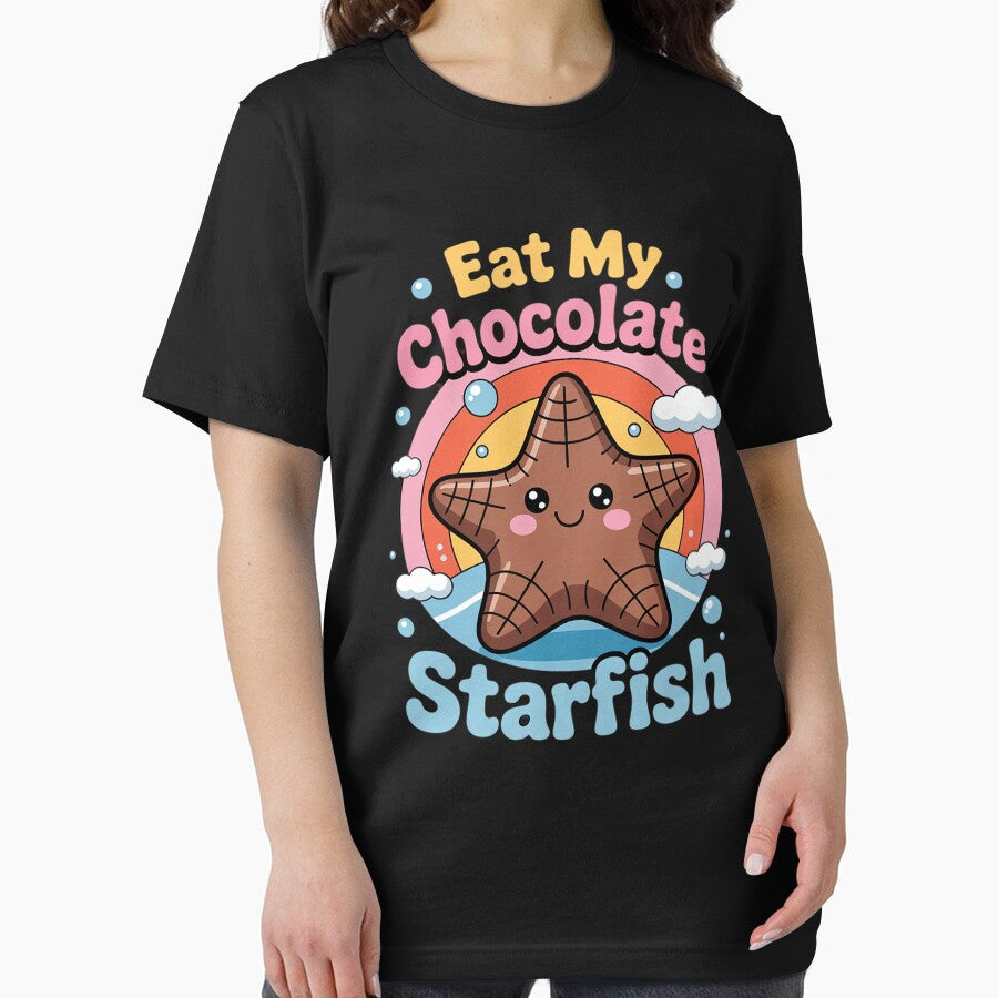 Inappropriate Eat My Chocolate Starfish Embarrassing by Charidana
